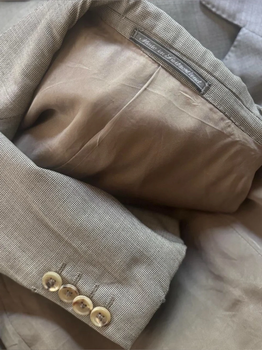 Zegna Tindari Lightweight 100% wool Suit